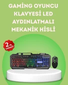 Gaming Klavye ve Mouse Seti PG8018 – Dayanıklı Tuşlar, Hızlı Komut - 1