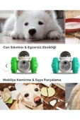 Yeni Nesil Kedi ve Köpek İnteraktif Mama Dağıtıcı Ödül Maması Atıcı Robot - 3