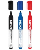 Noki Beyaz Tahta Kalemi 3lü Set Kırmızı Mavi Siyah 1664 - 1