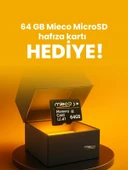 Mieco X8 Wifi /4k Uhd/ 170 Ultra Geniş Açı/ Kör Nokta / Adas/ Ön + Arka Araç Kamerası + Hafıza Kartı Hediyeli thumbnail 2