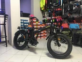 Bisan E-Folding F2 Elektrikli Katlanır Bisiklet (Siyah-Sarı) thumbnail 2