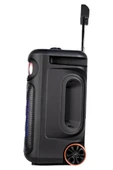 Midex 1100 Watt Mikrofonlu Karaoke Eğlence Işıklı Ses Sistemi MXR-1100 (Bluetooth Kayıt Usb Şarjlı) - 4
