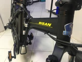 Bisan E-Folding F2 Elektrikli Katlanır Bisiklet (Siyah-Sarı) thumbnail 3