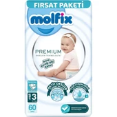 Molfix Premium Bebek Bezi Fırsat Paketi 3 Beden 49 Kg 60 Adet thumbnail 1