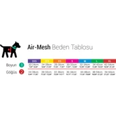 Tailpetz Air Mesh Harness GöğüsTasması Neon Pembe XXS thumbnail 2