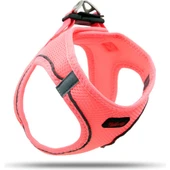 Tailpetz Air Mesh Harness GöğüsTasması Neon Pembe Large thumbnail 1