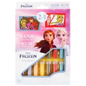 2in1 Disney Frozen Kum Boyama Seti DS 34 - 1