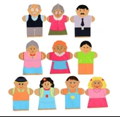 AND5001  İNSANLAR KUKLA SETİ 10 LU - 1