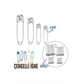 Çengelli İğne 4 Boy 56 Adet - 1