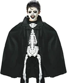 Siyah Renk Yakalı Halloween Pelerini 90 cm - 3