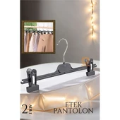 Etek Pantolon Eşarp Kıskaçlı Askı 2 Lİ SET - 1