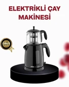 Cam Demlikli 20 Bardak Kapasiteli Elektrikli Çaycı - 1