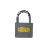 YMK Eko Gri Döküm Kısa Kancalı Asma Kilit 38mm - 1