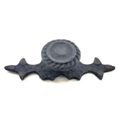 Antika Tarz Dekoratif Pirinç Çizgili Düğme  25x80 mm, Oksit - 1