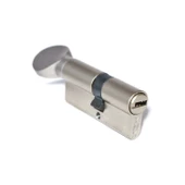 YMK Eko 90mm Saten Cerman Mandallı Hibrit Barel, Kapı Silindiri thumbnail 1