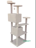 Nursoft Kule Kedi Evi Tırmalama thumbnail 4