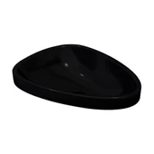 Bocchi 1112-005-0125 Etna Tezgah Üstü Lavabo Parlak Siyah 58 Cm - 1