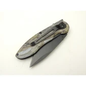 Çakı Yaprak Desenli 19,5 cm Yarı , Kemerlikli - 2