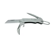 PK 153 Gümüş Gemici Çakı 9,5 cm Metal Sap, Manuel - 1