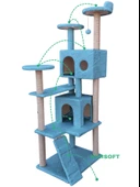 Nursoft Kule Kedi Evi Tırmalama thumbnail 4