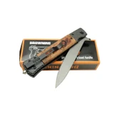 Browning HC02 Damalı Çakı 22 cm Manuel, Kemerlikli thumbnail 2