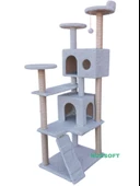 Nursoft Kule Kedi Evi Tırmalama thumbnail 2