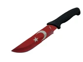Ayyıldız MF032 RD Kırmızı 31cm Testere Detaylı , Kılıflı, Plastik Sap - 1
