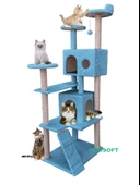 Nursoft Kule Kedi Evi Tırmalama thumbnail 1