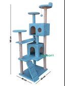 Nursoft Kule Kedi Evi Tırmalama thumbnail 5