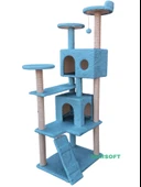 Nursoft Kule Kedi Evi Tırmalama thumbnail 2