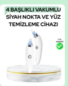 Cilt Dostu Vakumlu Siyah Nokta Temizleyici – Siyah Nokta, Yağ ve Makyaj Kalıntılarına Karşı Etkili Temizlik Cihazı - 1