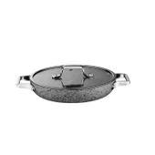 Brioni Stone-Age 7 Parça Çizilmez Yanmaz Yapışmaz İndüksiyon Sahan Seti thumbnail 5