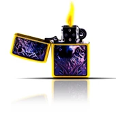 Kurt Desenli Sarı Benzinli Çakmak thumbnail 1