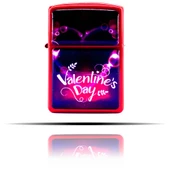 Sevgililer Günü Kırmızı Benzinli Çakmak thumbnail 3