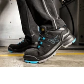 Fastpack Siyah/Mavi Low S1PL ESD Kaymaz Elektrostatik Taban İş Güvenlik Ayakkabısı 38 Nu. thumbnail 4