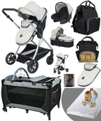 Baby Home 9 In 1 1010 Travel Sistem Bebek Arabası 560 Bebek Oyun Parkı Yatak Beşik - 6