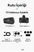 Y11 Bluetooth Kulaklık Mikrofonlu Motosiklet Kulaklığı İntercom Bt 5.3 - 6