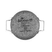 Brioni Stone-Age 7 Parça Çizilmez Yanmaz Yapışmaz İndüksiyon Sahan Seti thumbnail 7