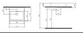 Bocchi Milano Lavabo 50 cm Tezgahüstü Parlak Beyaz 1644-001-0126 - 4