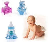 Bebek Mevlüt Şekeri Pembe Beşik - 2