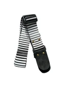 Zebra Desenli Tasarım Gitar Askısı - 1