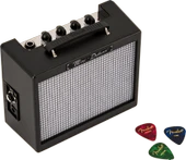 Fender MD20 Mini Deluxe Black Pilli Elektro Gitar Amfisi - 1