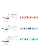 Vaginal Speculum S/M/L  Vajinal Spekülüm 3lü Paket - 1