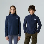 The North Face Teen Glacıer 1/4 Fermuarlı Genç Çocuk Glacier Polar NF0A8CVG8K21 thumbnail 4