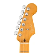 Fender American Ultra Stratocaster HSS Akçaağaç Klavye Texas Tea Elektro Gitar thumbnail 3