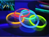 10 Adet Glow Stick Brace Fosforlu Kırılan Çubuk Bileklik - 2