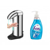SIA-BOSP001 SENSÖRLÜ FOTOSELLİ SIVI SABUNLUK 14X10X22CM VE 1 ADET 400 ML SIVI SABUN OKYANUS KOKULU - 3