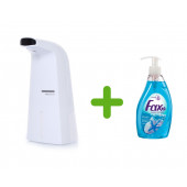 SIA-BOSP003 SENSÖRLÜ FOTOSELLİ SIVI SABUNLUK 21X10X5CM VE 1 ADET 400 ML SIVI SABUN OKYANUS KOKULU - 8