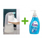 SIA-BOSP004 SENSÖRLÜ FOTOSELLİ SIVI SABUNLUK 21X5X10CM VE 1 ADET 400 ML SIVI SABUN OKYANUS KOKULU - 1