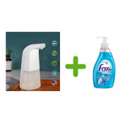 SIA-BOSP004 SENSÖRLÜ FOTOSELLİ SIVI SABUNLUK 21X5X10CM VE 1 ADET 400 ML SIVI SABUN OKYANUS KOKULU - 5